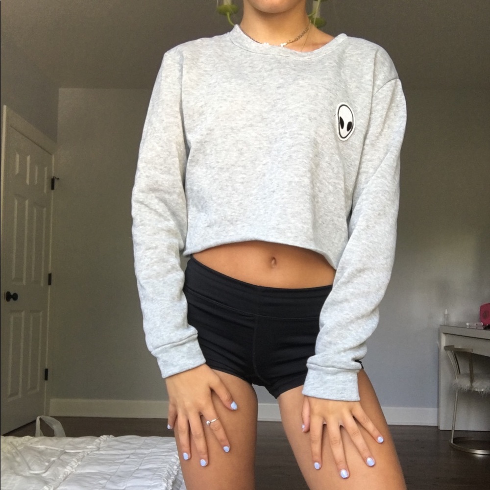 Gray long sleeve
